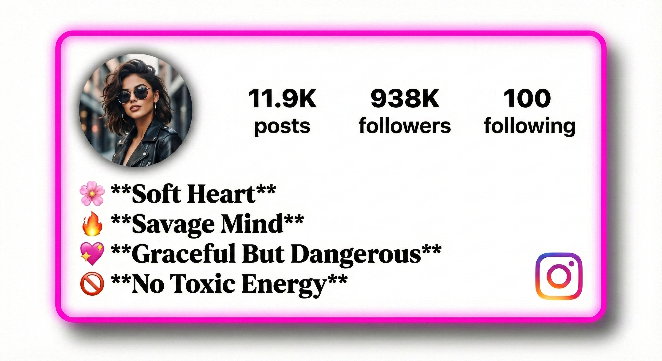 Girls Instagram Attitude Bio